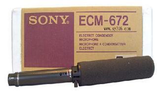 索尼 ECM-672采访话筒